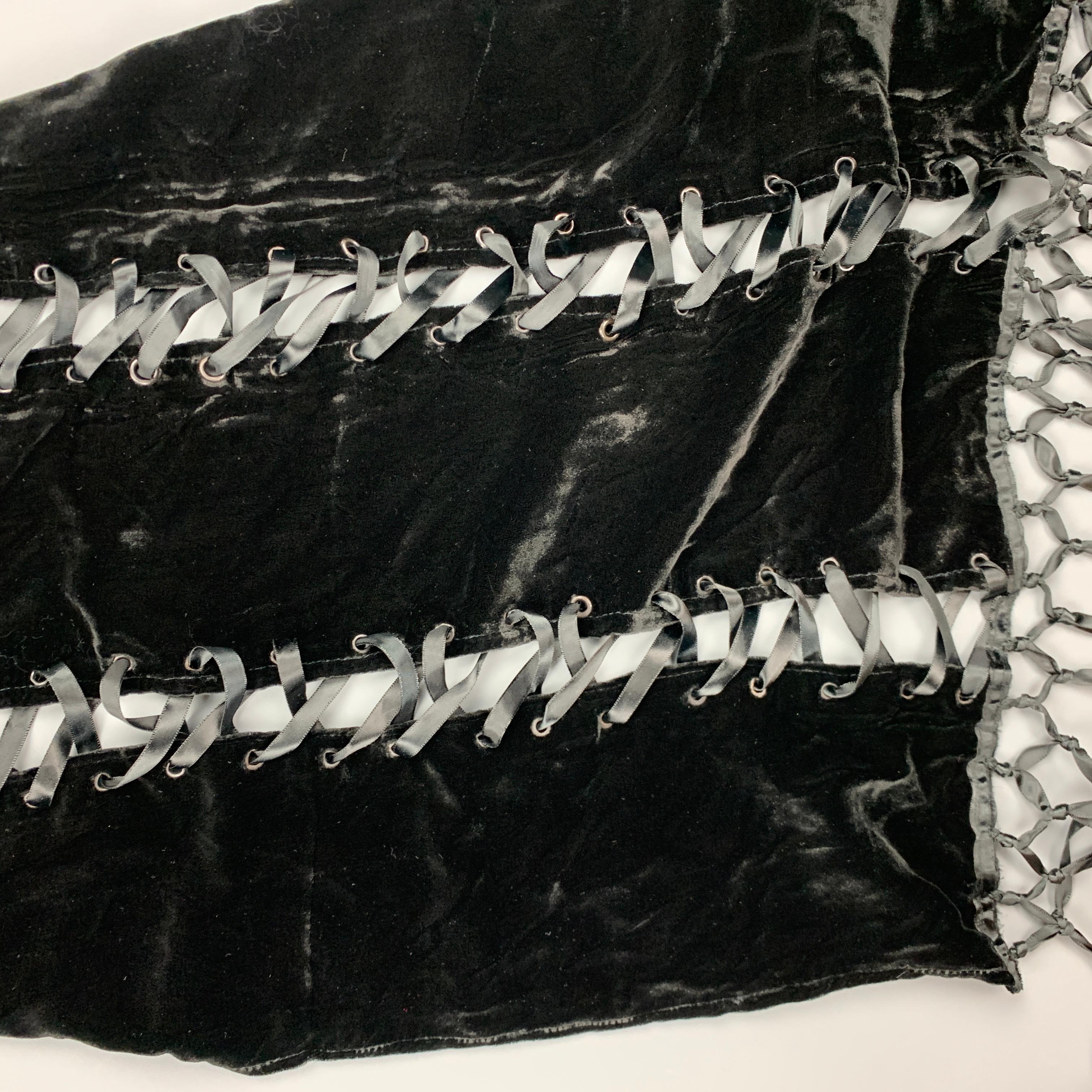black lace shawl with fringe