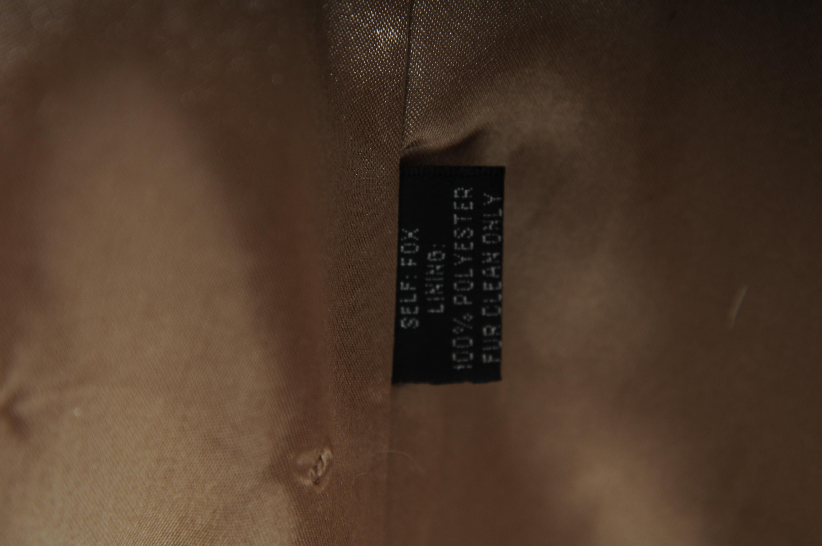 Adrienne Landau Chaleco de piel de zorro para mujer Talla pequeña Marrón claro Tan sin mangas en venta 5