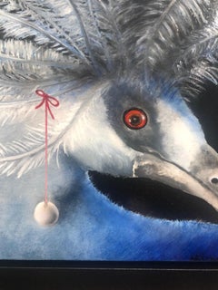 Endangered: Western Crowned Pigeon from New Guinea.