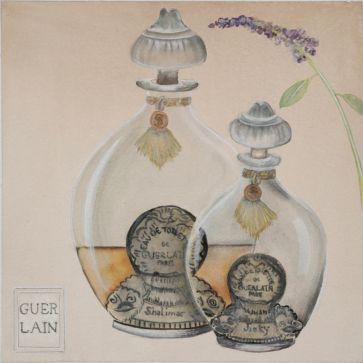 Memorable Guerlain - Painting by Adrienne Sherman