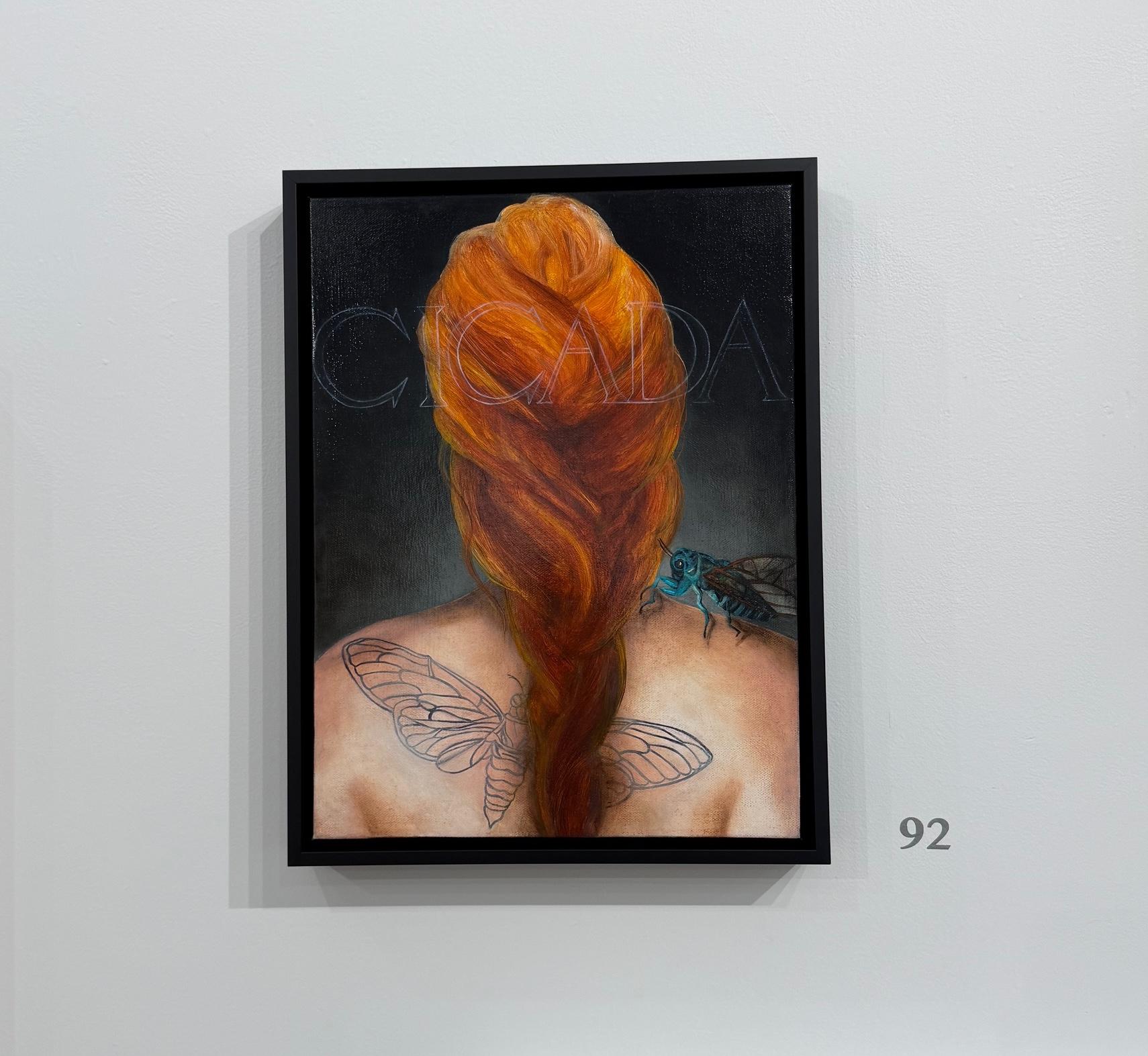 Testa Rossa – Painting von Adrienne Sherman