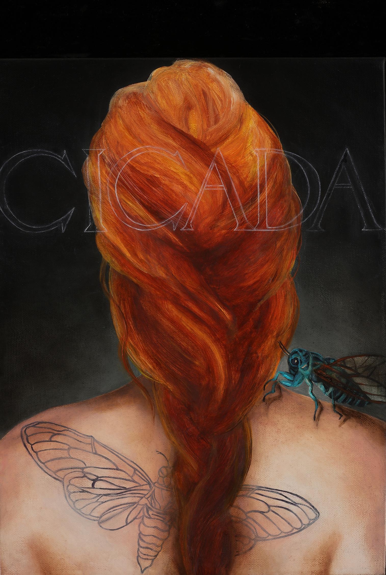 Adrienne Sherman Animal Painting - Testa Rossa