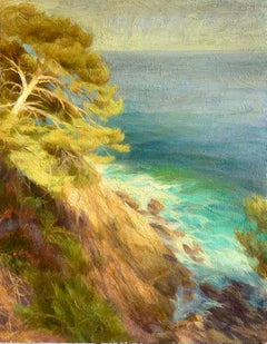 "Provençal Coast", Oil Painting