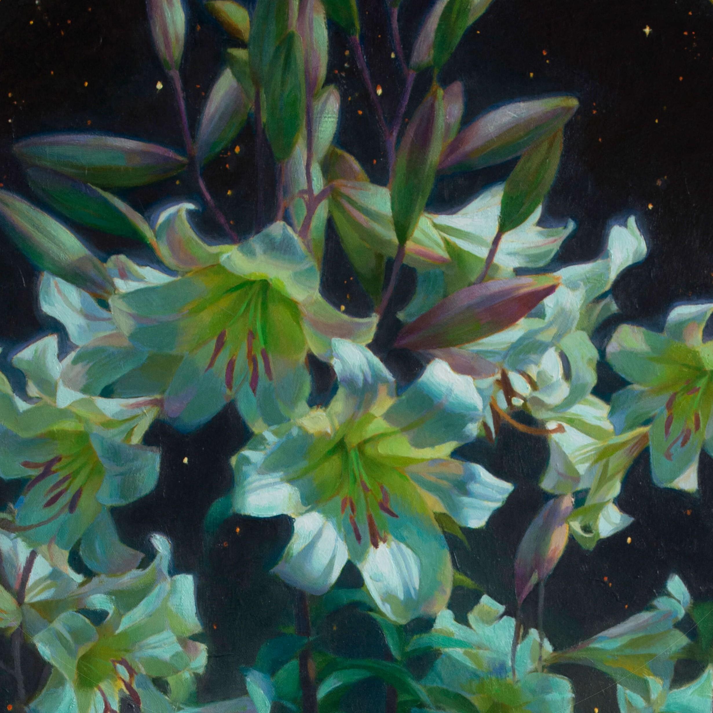 « Star Gazers » (2024) par Adrienne Stein, peinture à l'huile originale de paysage en vente 1
