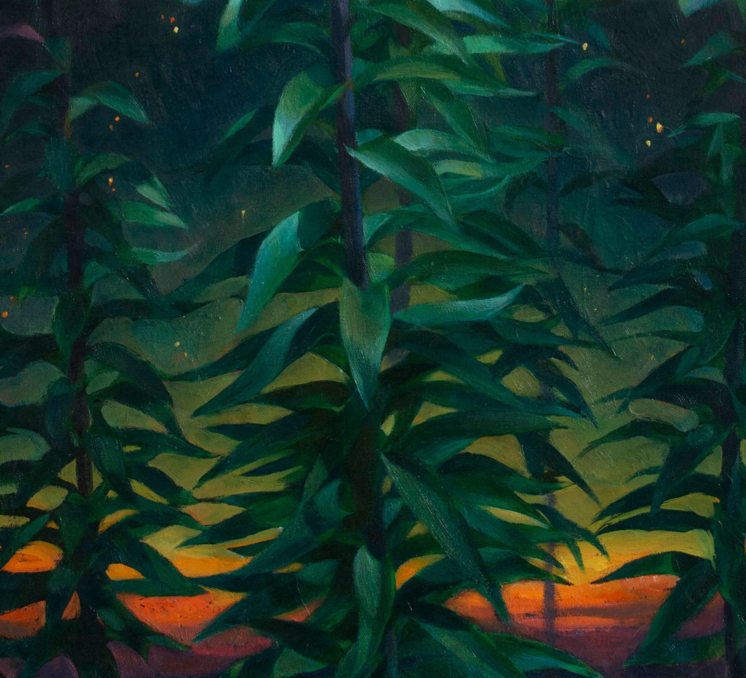 « Star Gazers » (2024) par Adrienne Stein, peinture à l'huile originale de paysage en vente 2