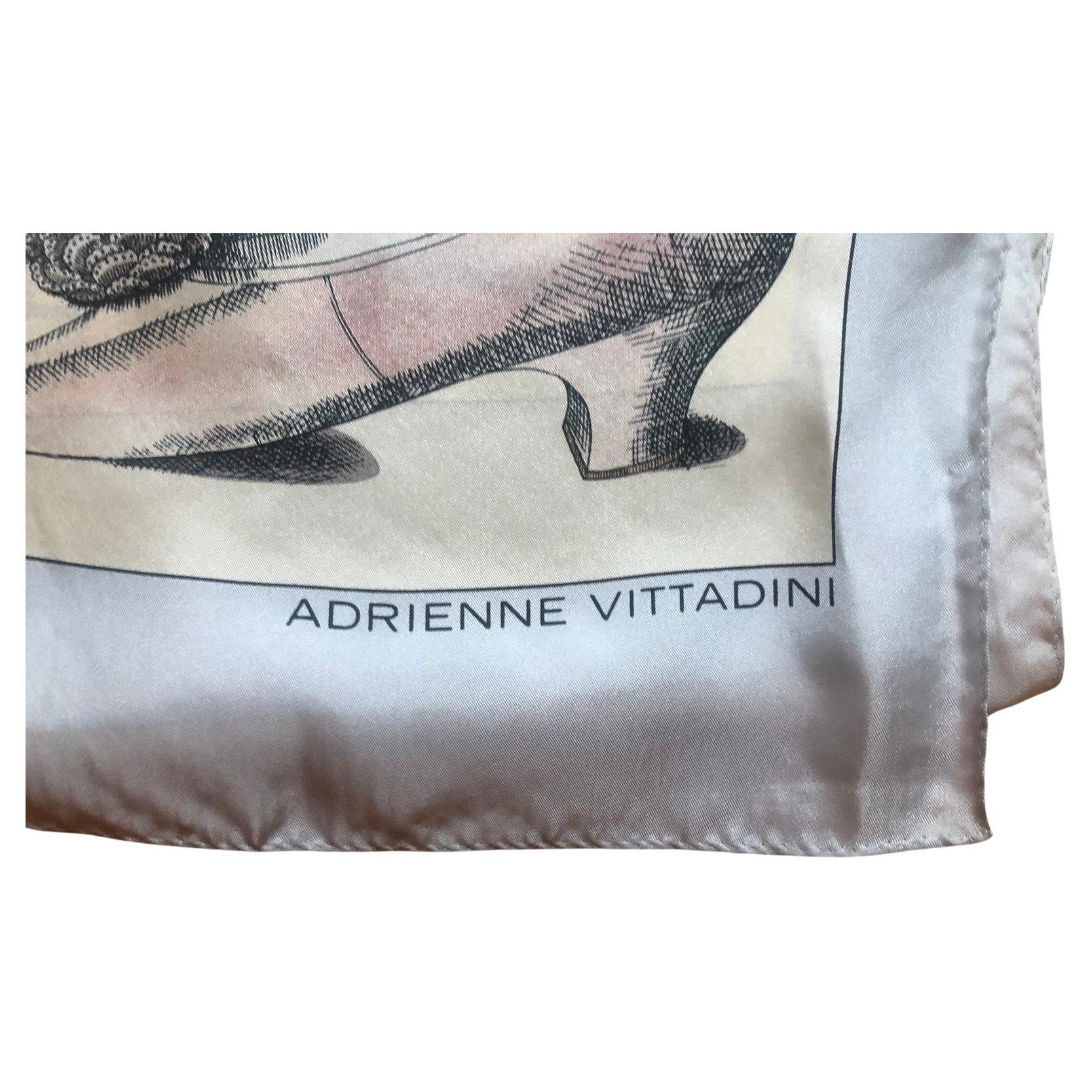 Women's Adrienne Vittadini Shoe Print Scarf For Sale