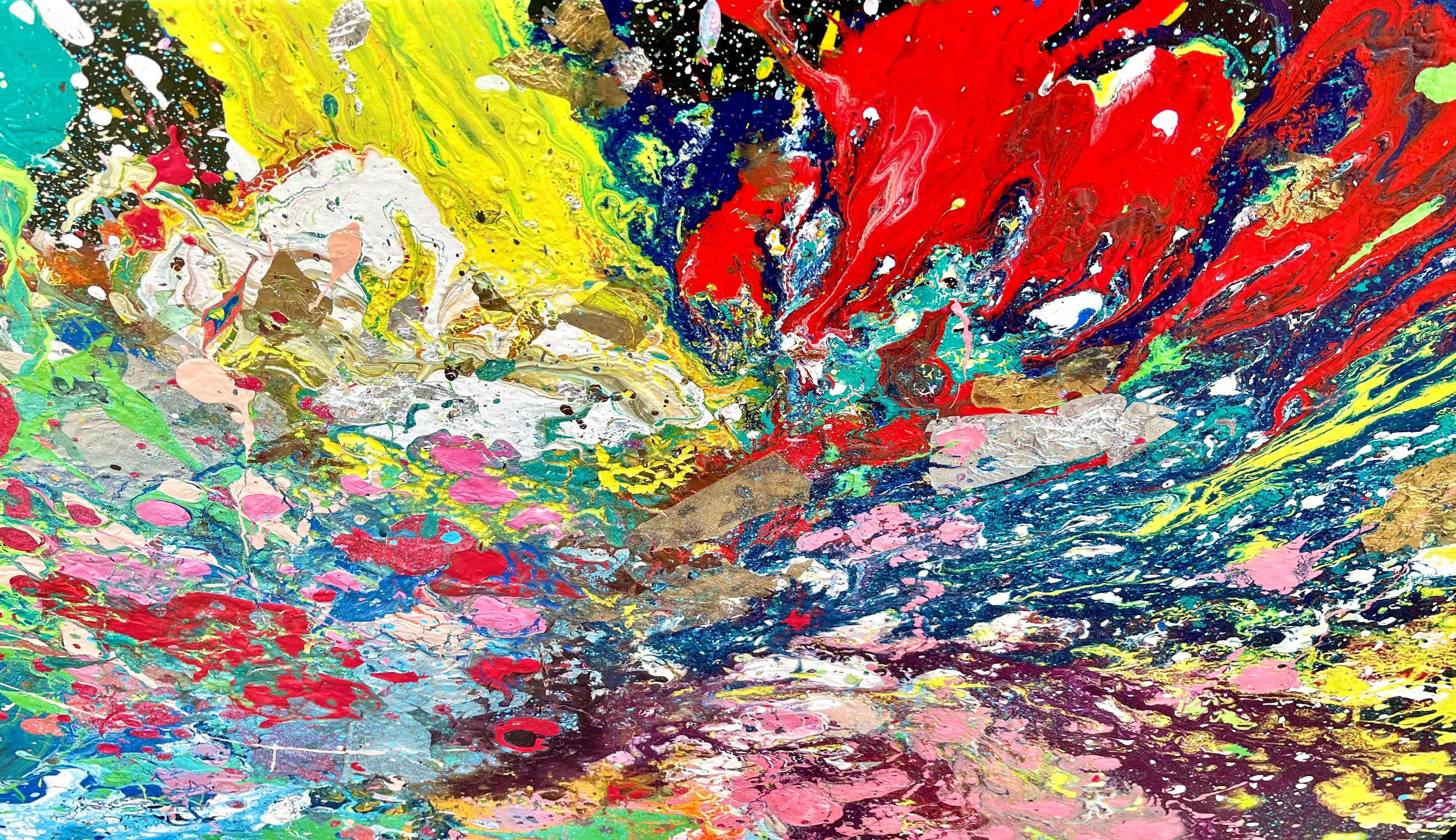 Ancient SpaceTime - Painting by Advait Kolarkar 