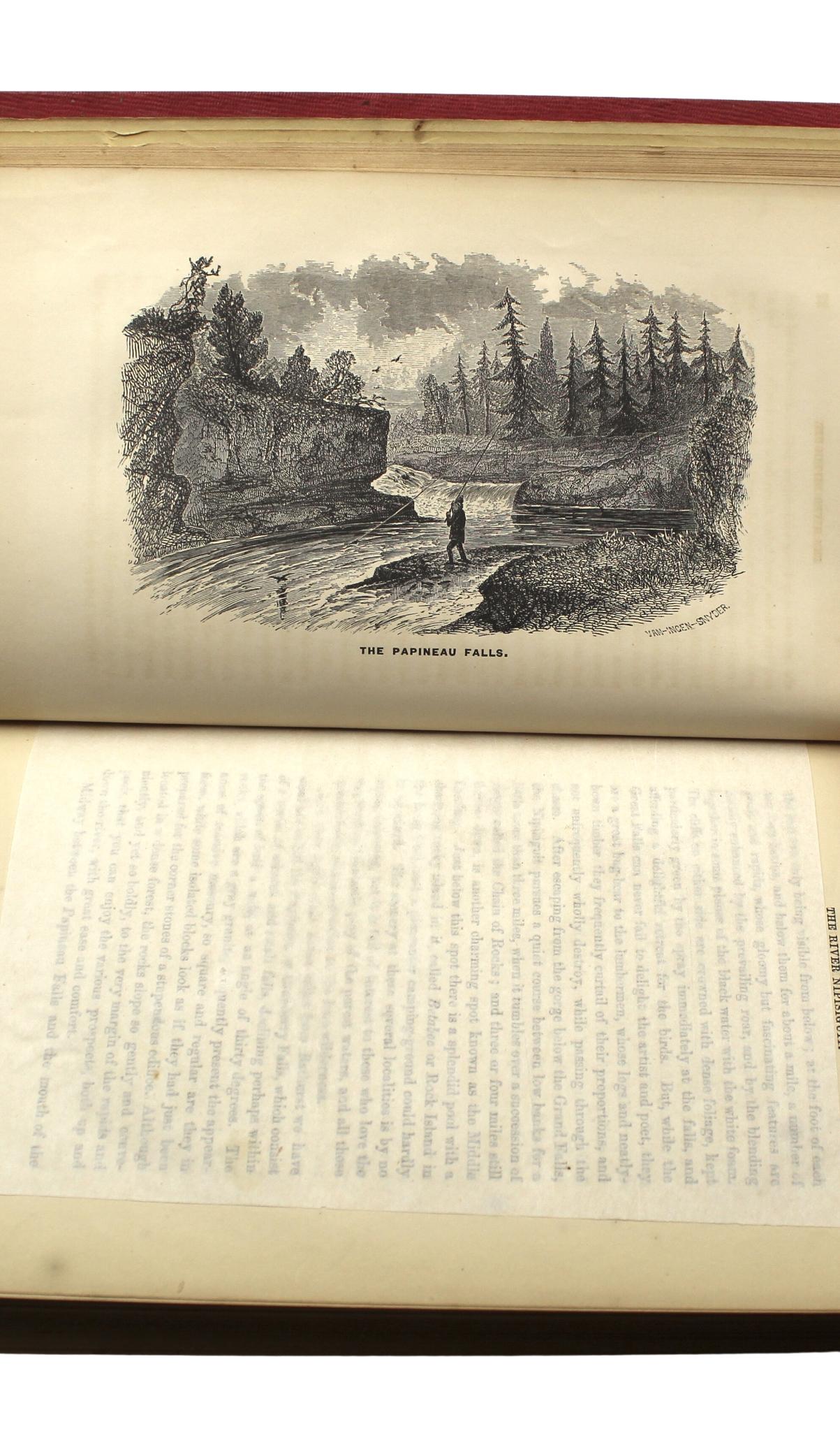 Adventures in the Wilds of the United States, by Charles Lanman, 1856 2