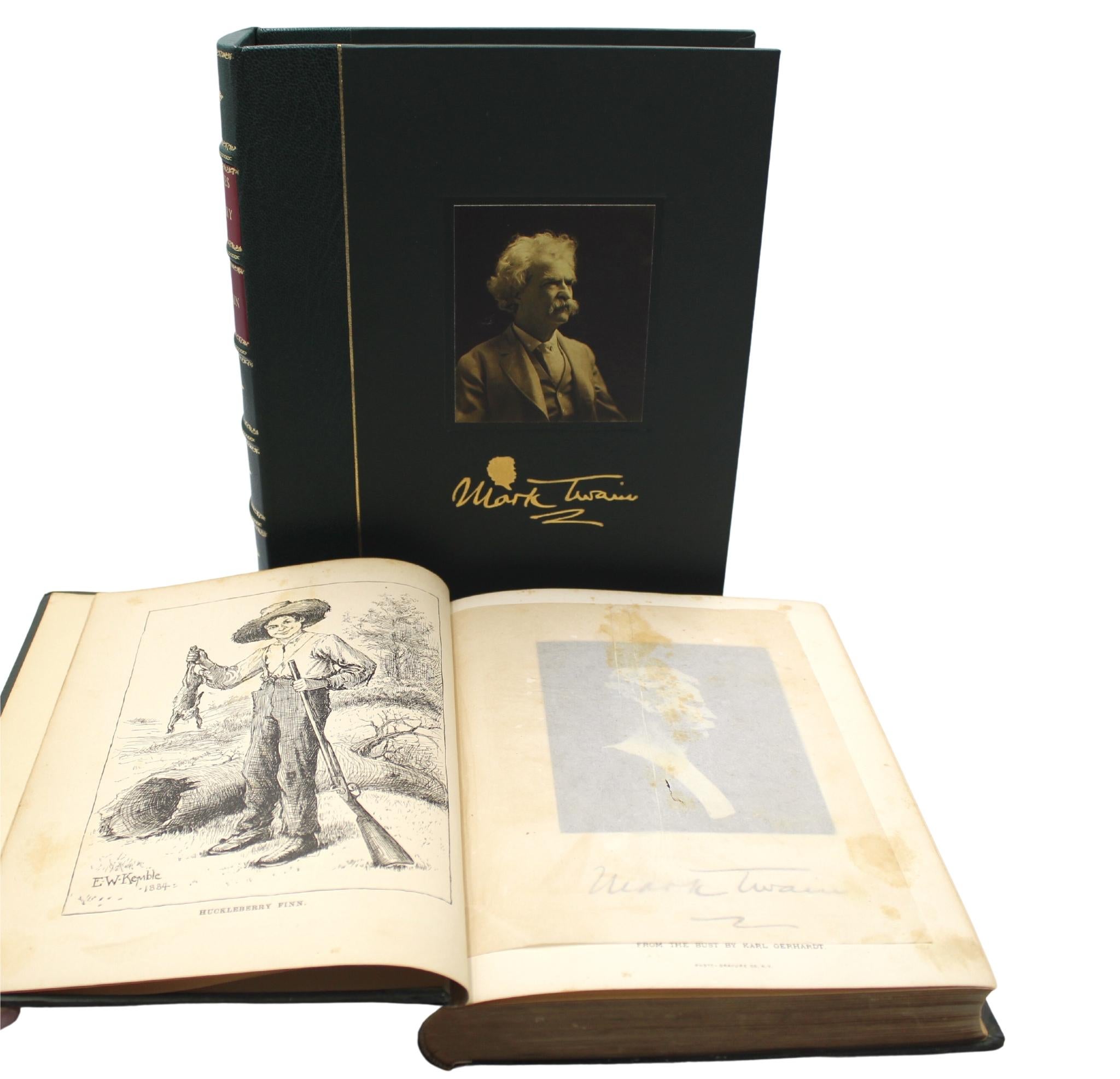 Adventures of Huckleberry Finn by Mark Twain, First American Edition, 1885 2