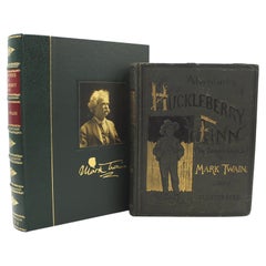 Adventures of Huckleberry Finn by Mark Twain, First American Edition, 1885