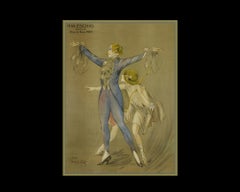 Advert for Max Eschig, after Belle Époque Vintage Poster by Louis Icart
