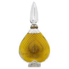 Advertising Bottle, Giant Perfume Bottle, Guerlain Perfume, Chamade, Crystal.