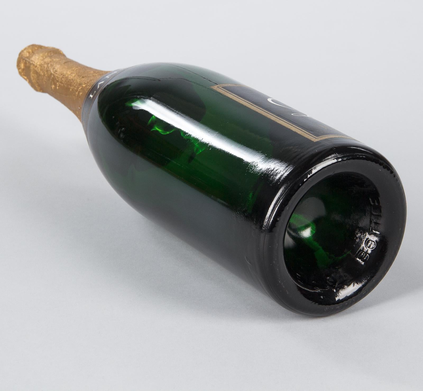 Advertising Champagne Bottle for Lanson, 1980s For Sale 4