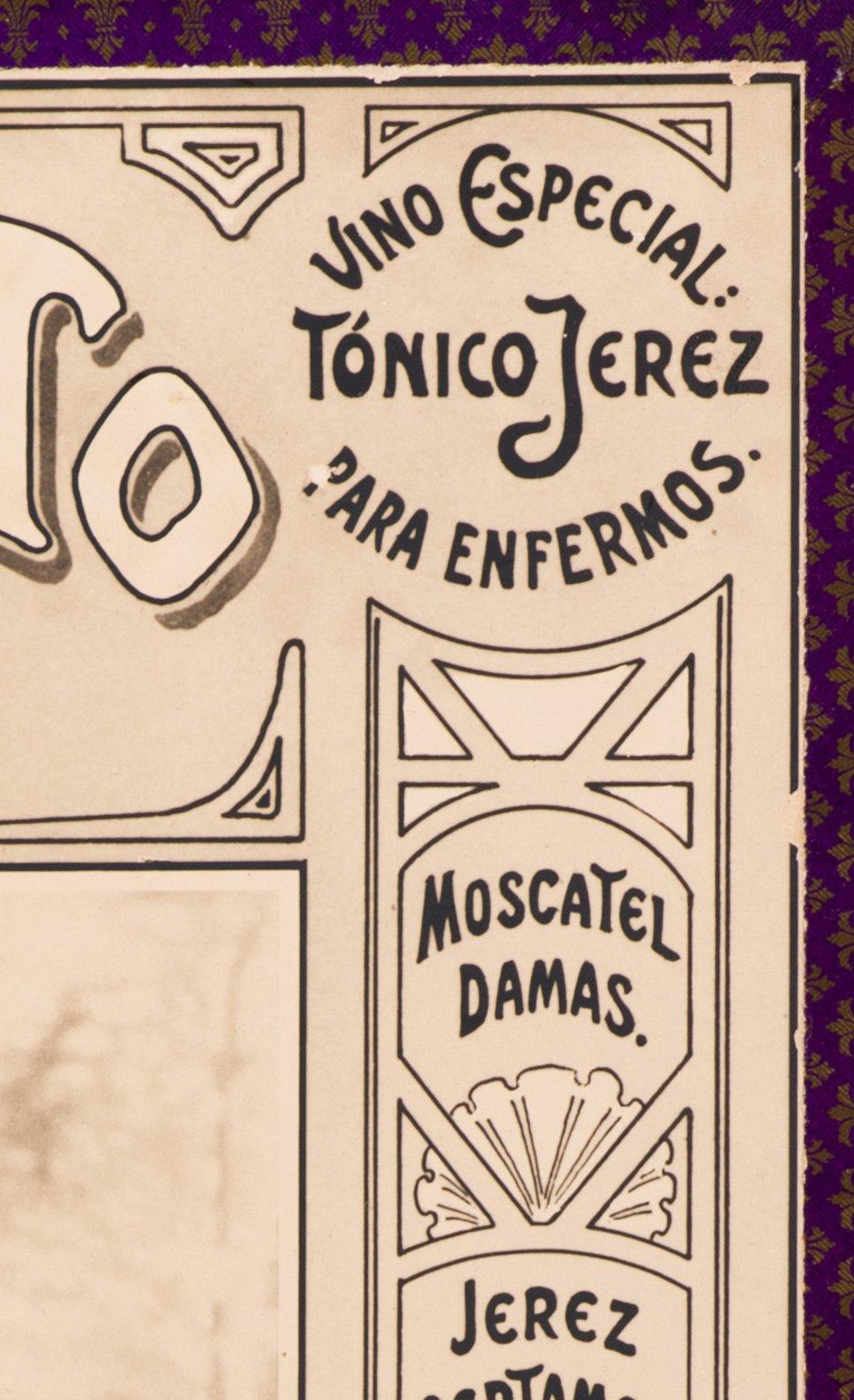 Werbeplakat, A. Deleyto y Cia. (...) Jerez de la Frontera. 20. Jahrhundert. (Sonstiges) im Angebot