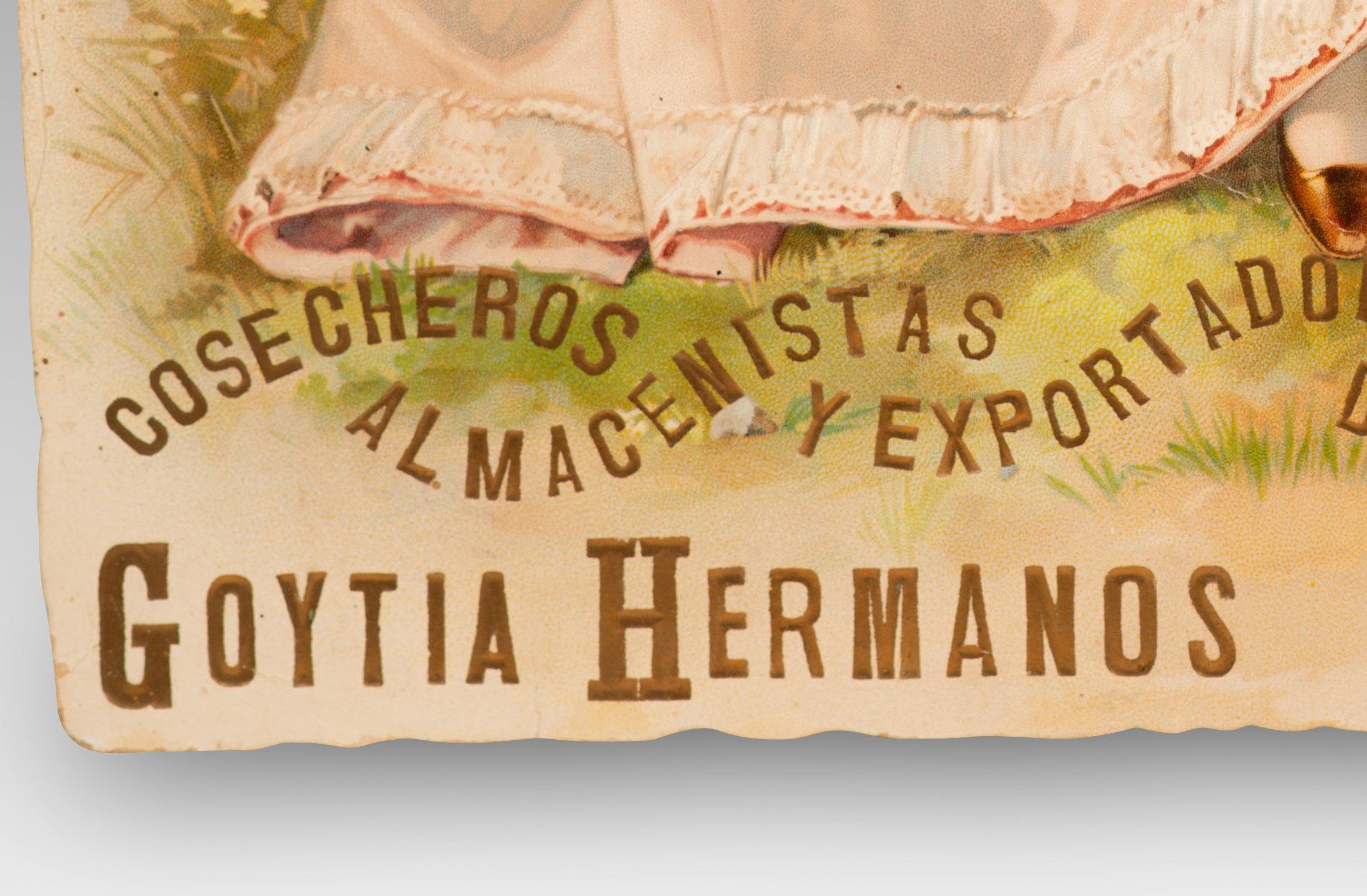 Werbeplakat, Goytia Brothers, Jerez de la Frontera. 20. Jahrhundert. (Sonstiges) im Angebot