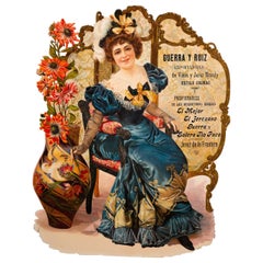 Advertising poster, Guerra y Ruiz, Exporters of Cognac-Style Wines and Sherry..