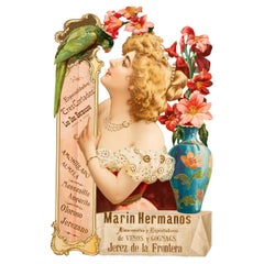 Manifesto pubblicitario, Hermanos Marín, Jerez de la Frontera. Prima metà del XX secolo.