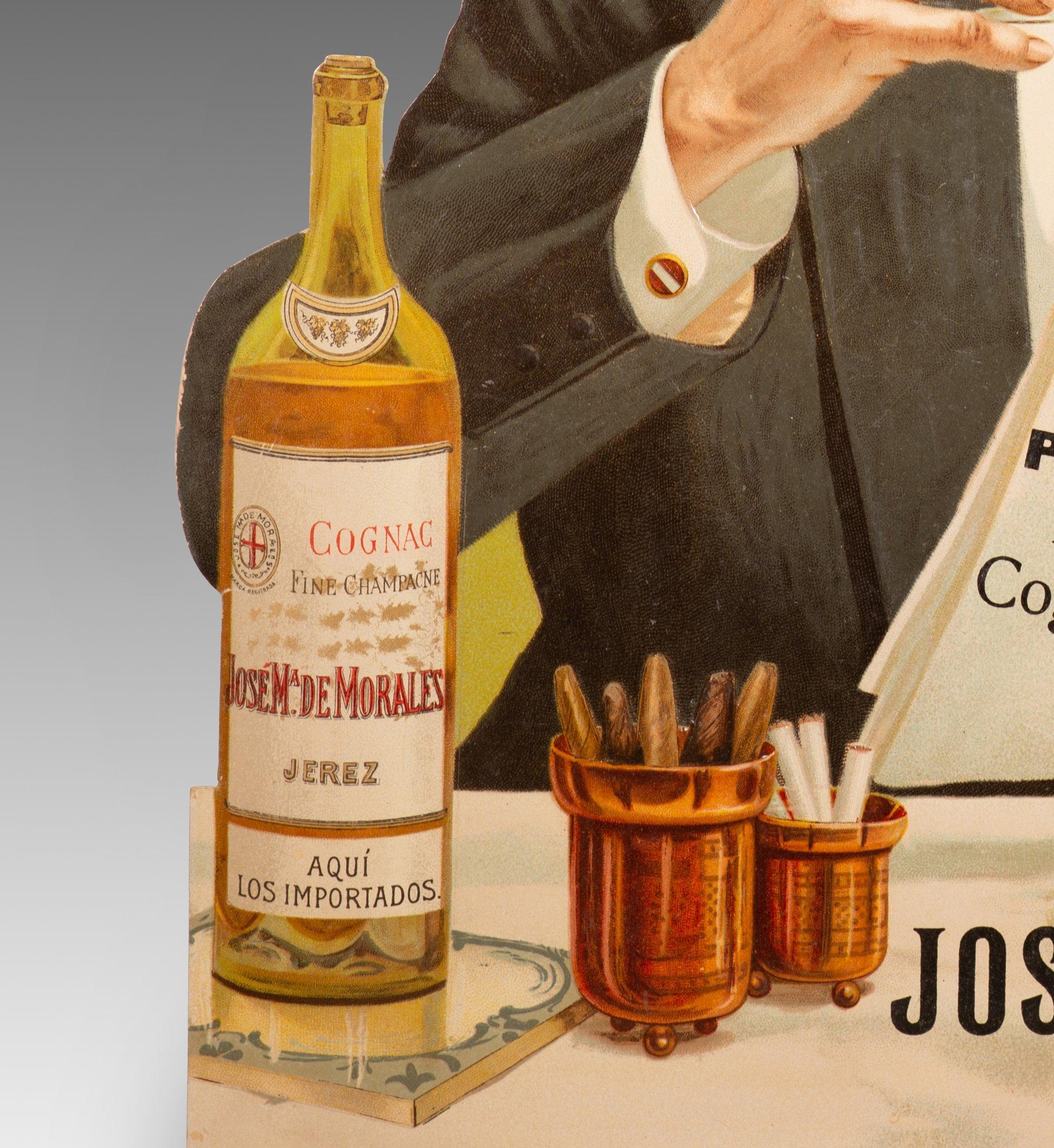 Werbeplakat, José María de Morales, Jerez de la Frontera. 20. Jahrhundert. (Sonstiges) im Angebot