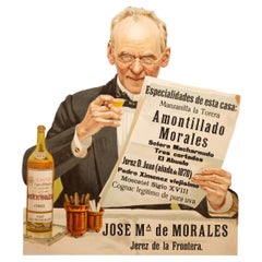 Cartel publicitario, José María de Morales, Jerez de la Frontera. Siglo XX.