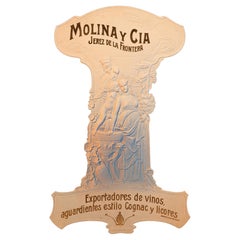 Manifesto pubblicitario, Molina y Cia, Jerez de la Frontera... XX secolo.