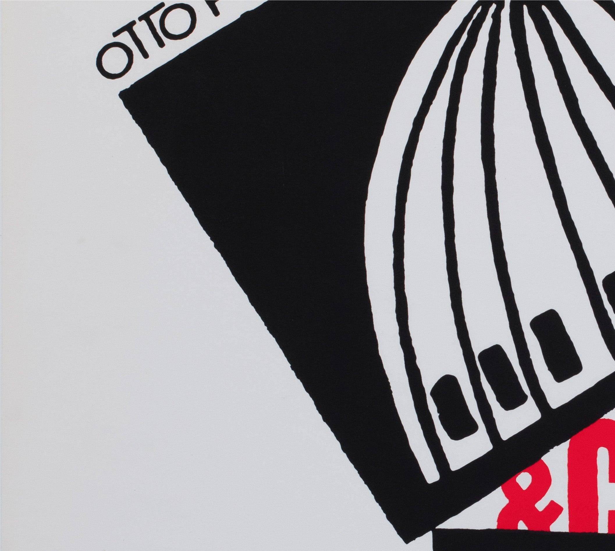 20th Century Advise and Consent c1962 Limited Edition US Silkscreen Film Poster, Saul Bass For Sale