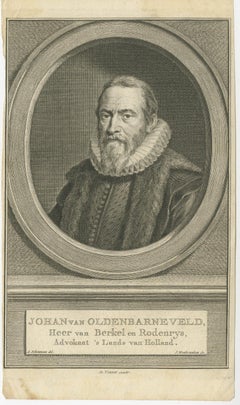Advocates of Holland – Adriaan van der Goes and Johan van Oldenbarnevelt, c.1750