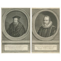 Advocates of Holland – Adriaan van der Goes and Johan van Oldenbarnevelt, c.1750