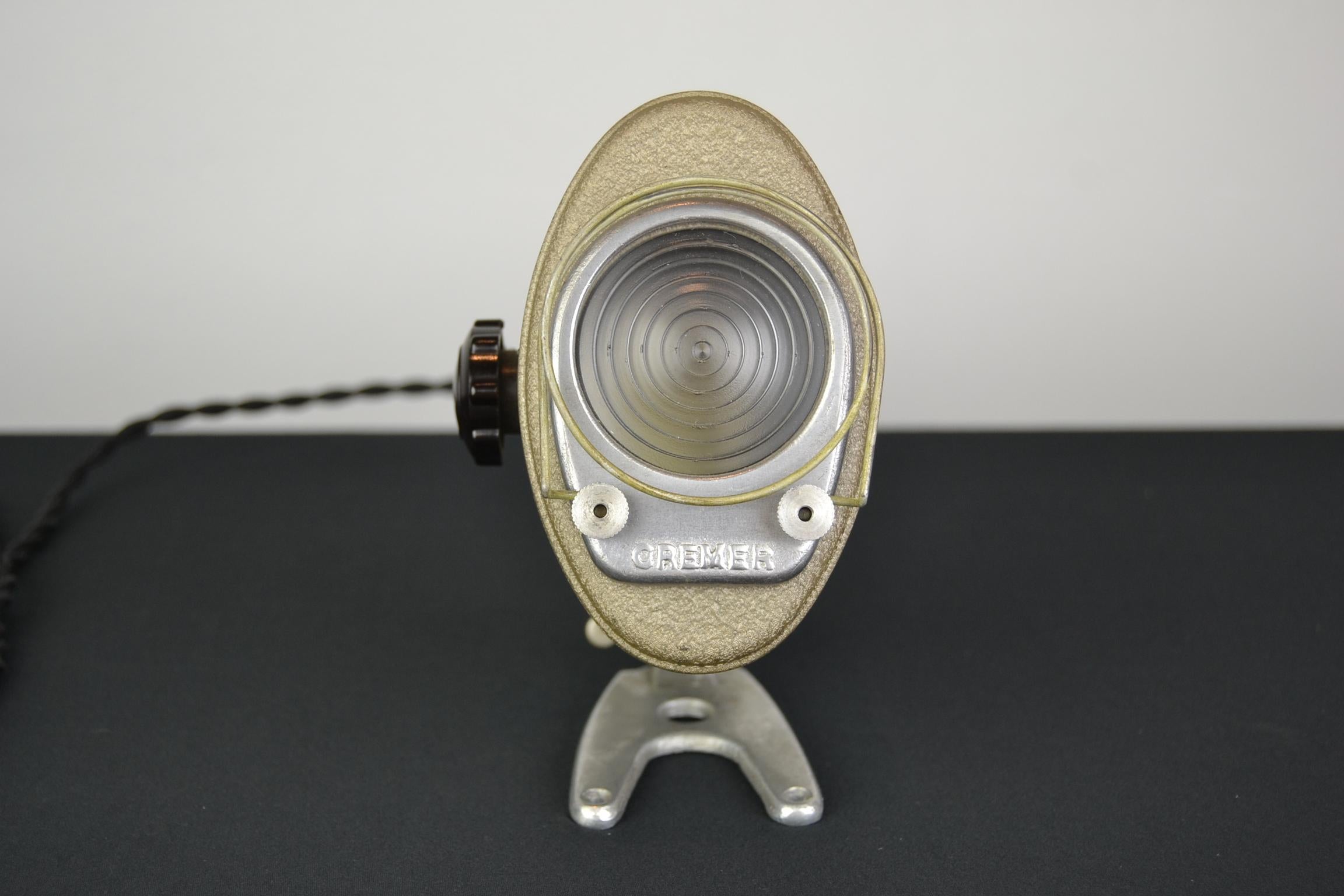 Industriel A.E. Cremer Mini Baby Theater Light:: Paris:: France:: années 1950