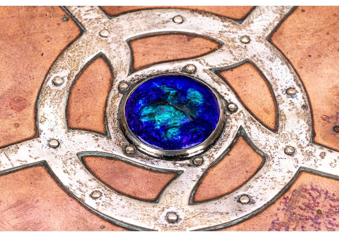 A.E. Jones Attribution Arts & Crafts-Schachtel mit Deckel, ca. Anfang 20. Jahrhundert im Angebot 1
