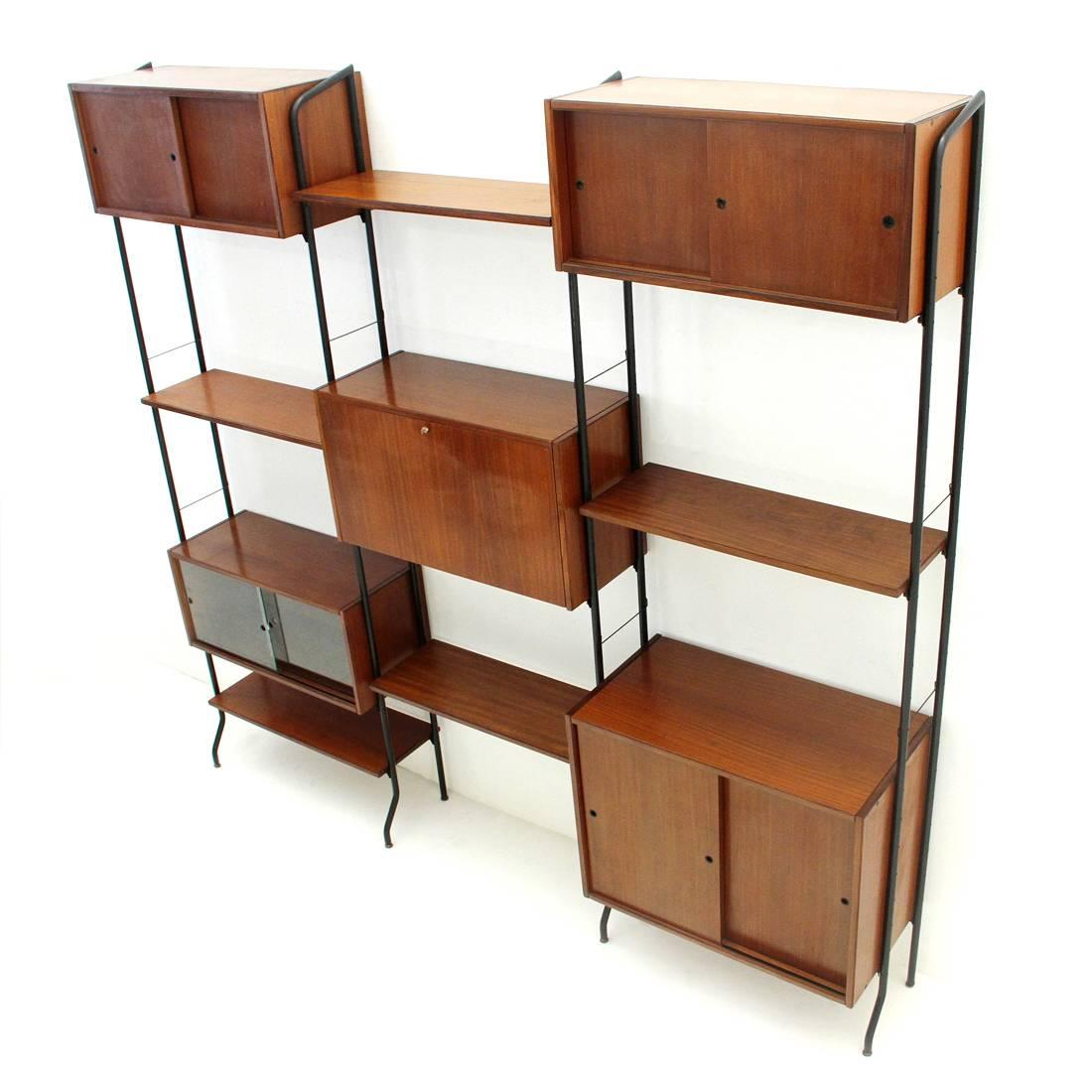 Mid-20th Century Aedes Italian Midcentury Wall Unit by Amma, 1950s