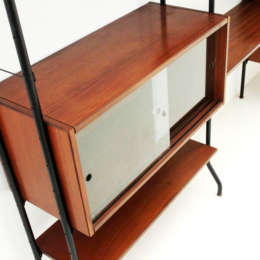 Aedes Italian Midcentury Wall Unit by Amma, 1950s 1