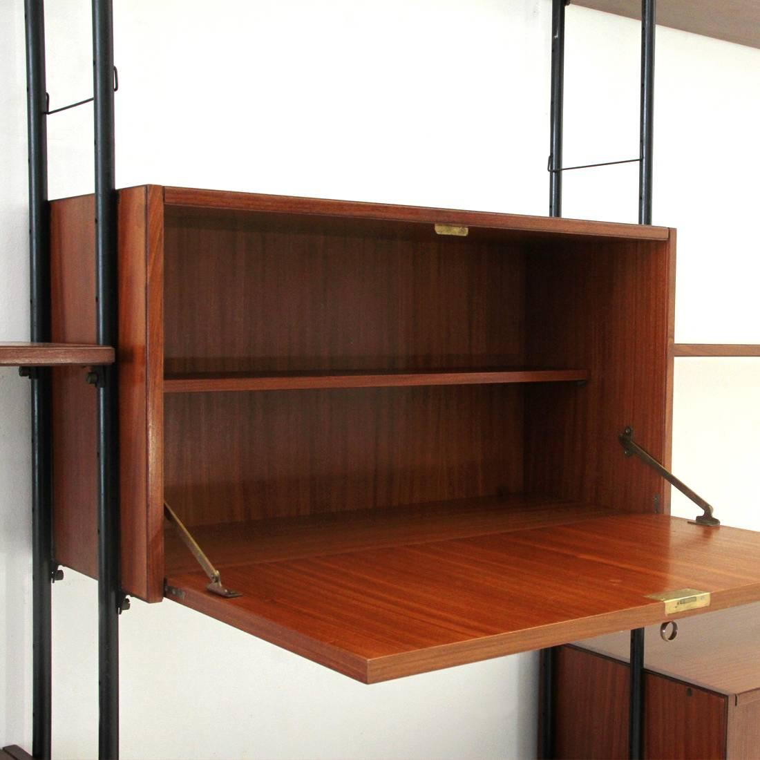 Aedes Italian Midcentury Wall Unit by Amma, 1950s 2