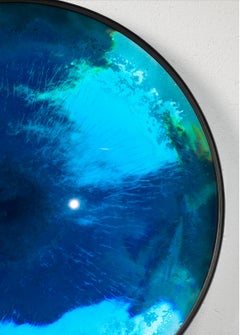 Aegean Iris Mirror by Tom Palmer
