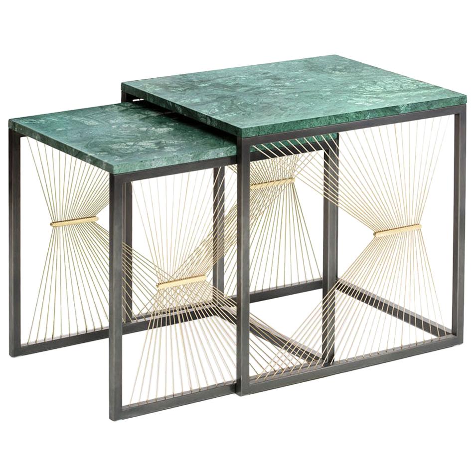 Aegis Nesting Tables Set of 2 For Sale