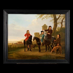 Porträt von Cornelis und Michiel Pompe van Meerdervoort mit ihrem Tutor