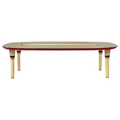 Aelita Large Marquetry Dining Table by Matteo Cibic