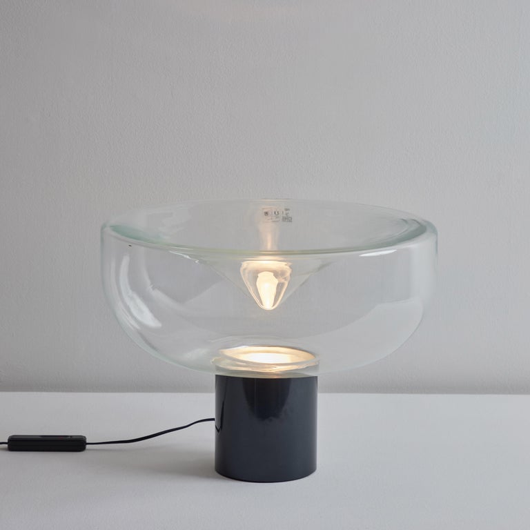 Mid-Century Modern “Aella”Table Lamp by Renato Toso and Noti Massari for Leucos For Sale