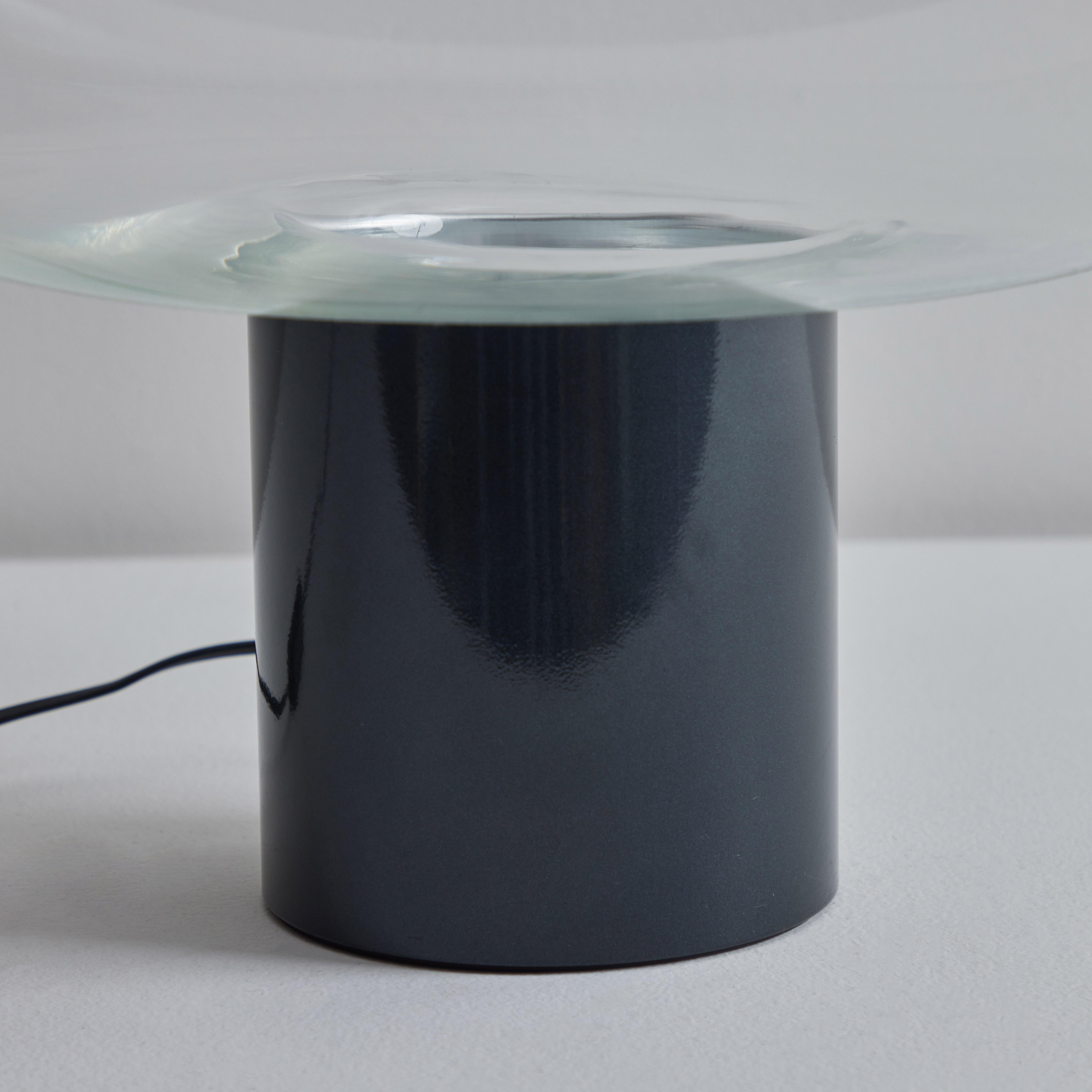 Enameled Aella Table Lamp by Renato Toso and Noti Massari for Leucos