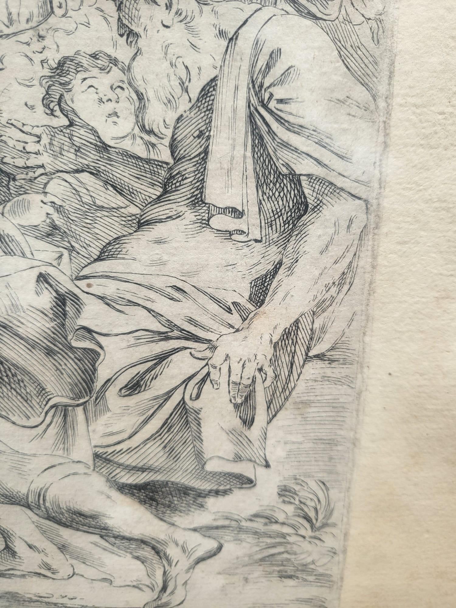 Gerahmte Stiche von Aeneid nach Mitelli und Caracci, Gerahmte Stiche, 18. Jahrhundert im Angebot 6