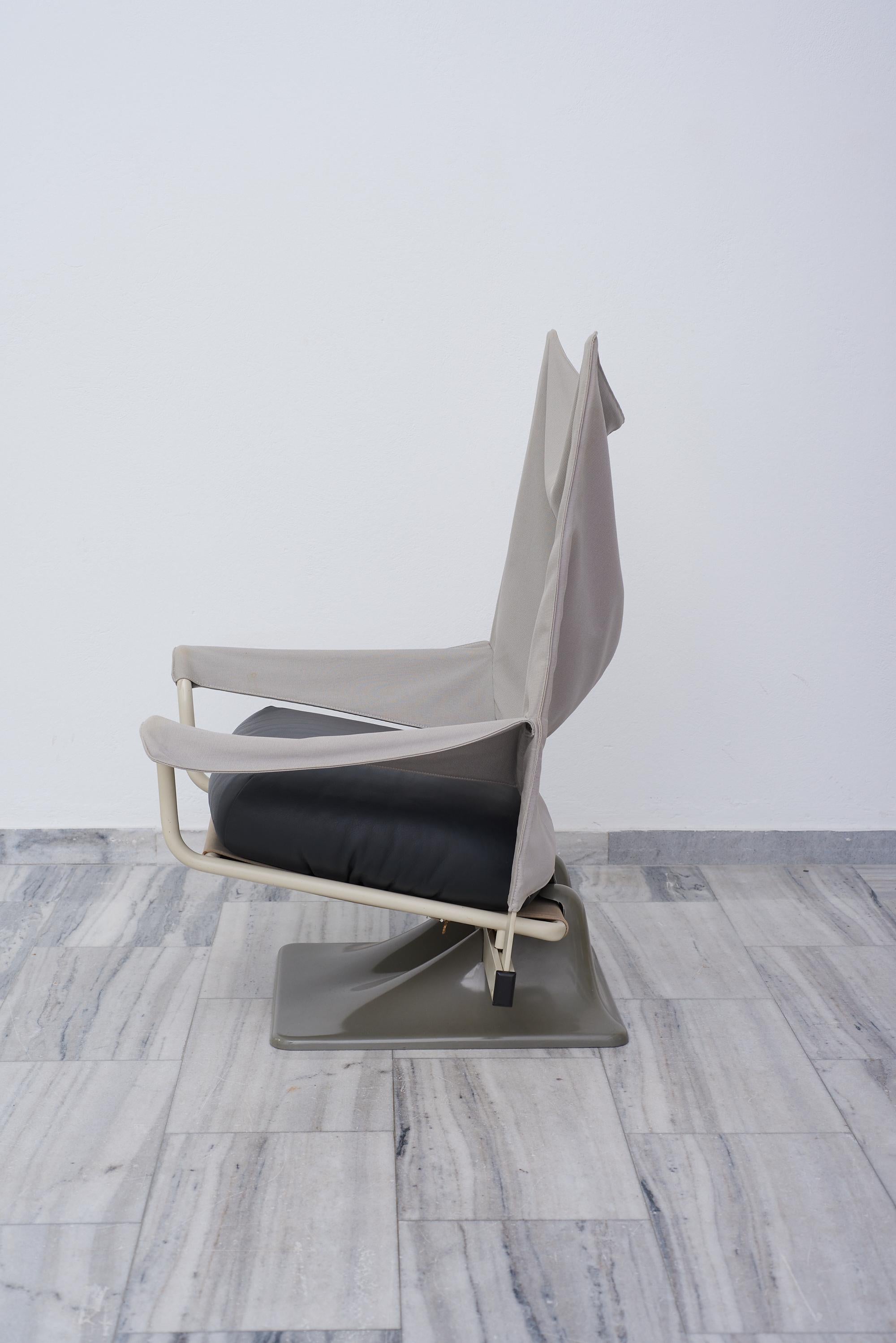 Post-Modern AEO armchair by Paolo Deganello (Archizoom) for Cassina , 1973 For Sale