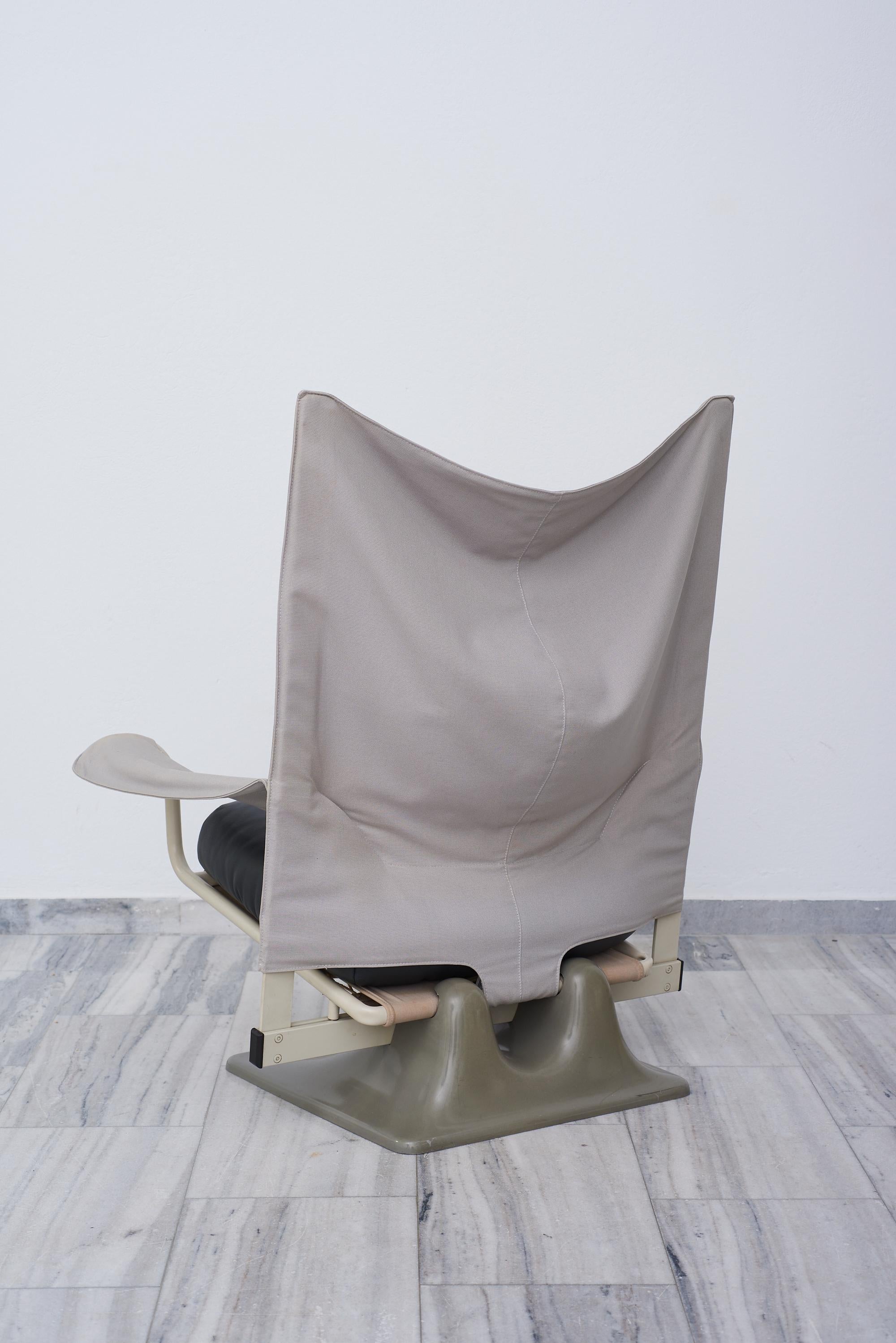 Italian AEO armchair by Paolo Deganello (Archizoom) for Cassina , 1973 For Sale