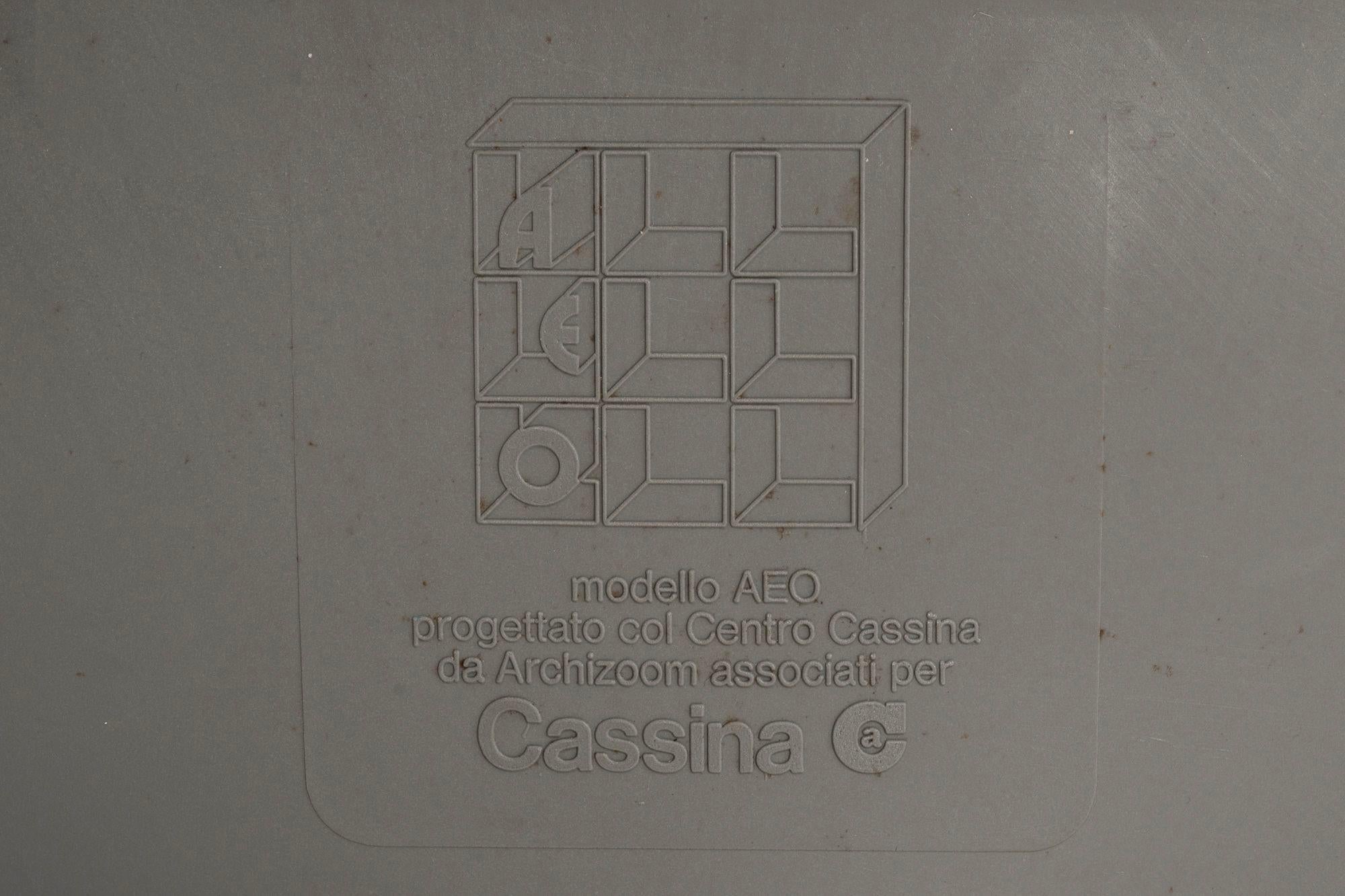 Fauteuil AEO par Paolo Deganello Designé pour Cassina, 1970 4
