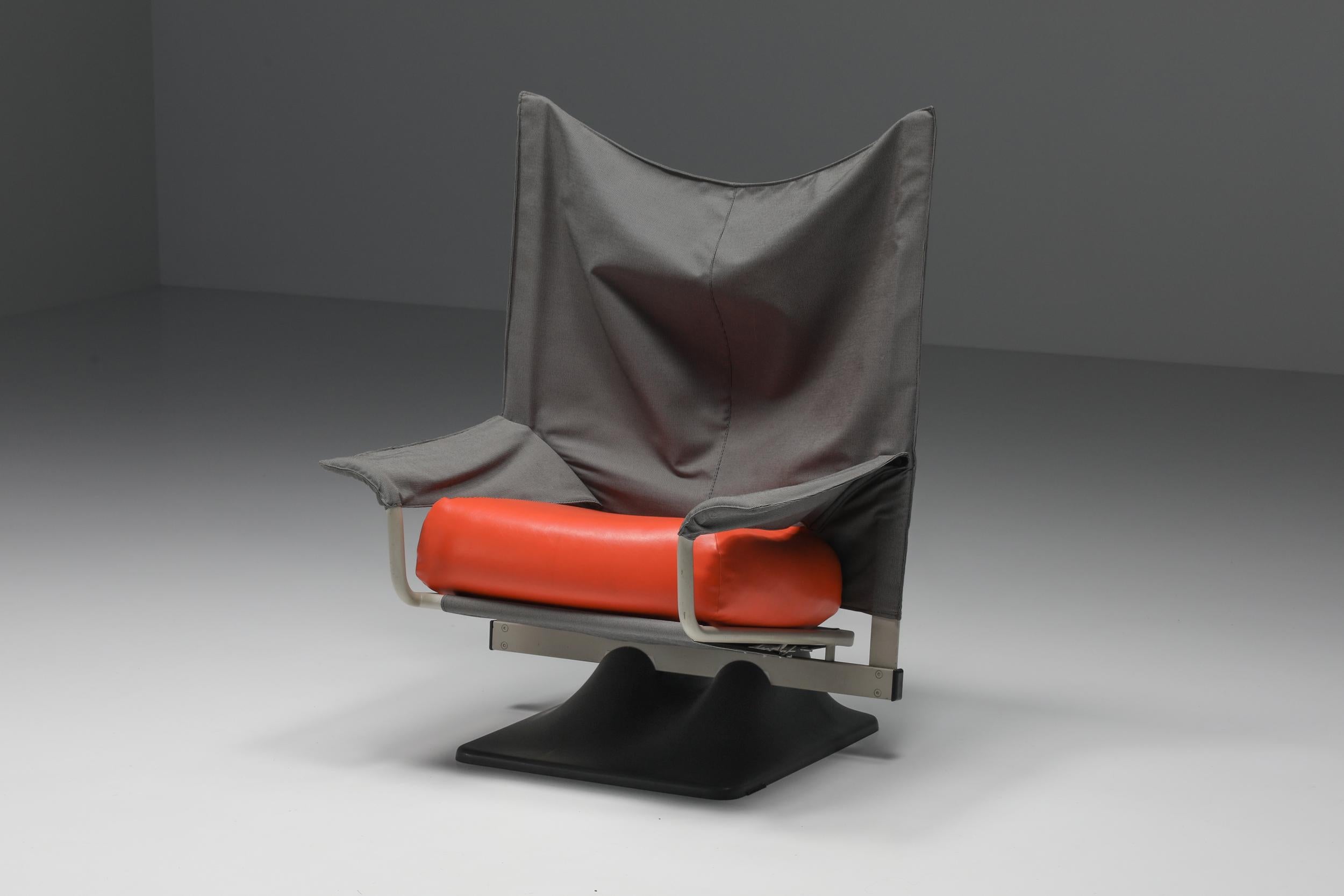 Stühle „Aeo“ von Paolo Deganello mit der Archizoom Group für Cassina, 1973 (Moderne der Mitte des Jahrhunderts)