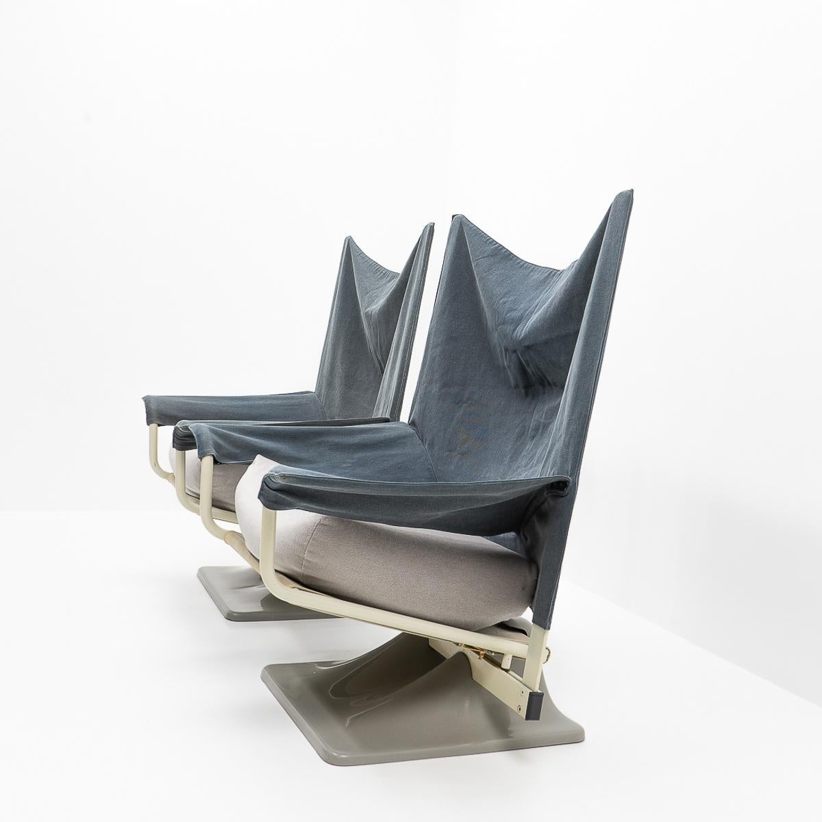 Post-Modern AEO Lounge Chairs by Paolo Deganello, for Cassina, Set of Two For Sale