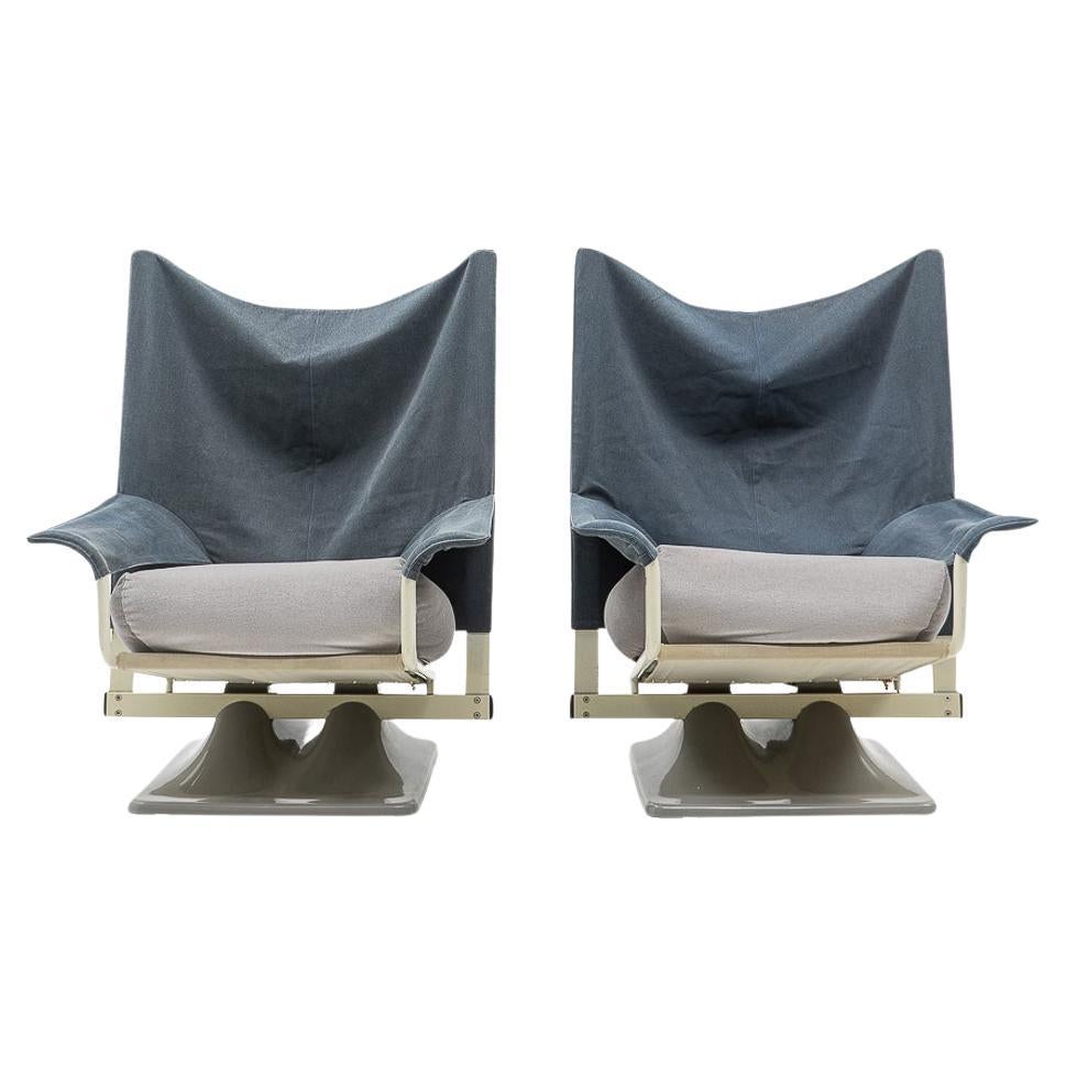 AEO Lounge Chairs by Paolo Deganello, for Cassina, Set of Two