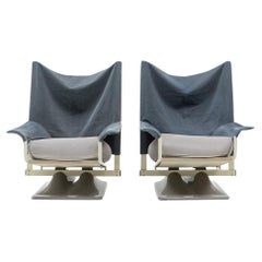 AEO Lounge Chairs by Paolo Deganello, for Cassina, Set of Two