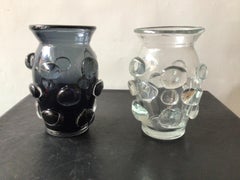 Große Vase "Aerin Abel" in Schwarz oder Klar