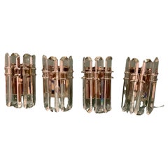 Aerin Bonnington Kristall Wandleuchten 4er Set