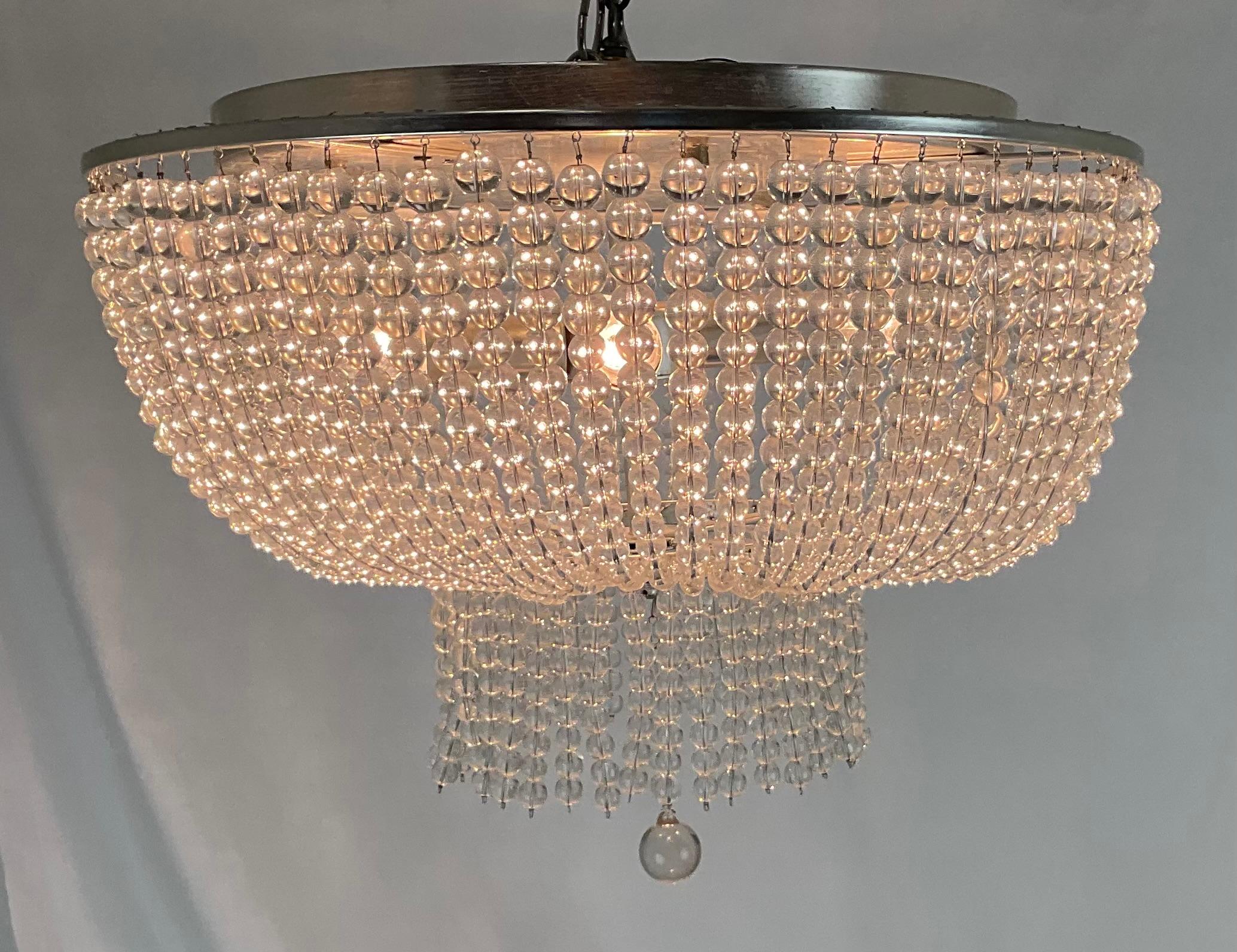 Aerin Jacqueline Flush Mount In Good Condition For Sale In West Palm Beach, FL