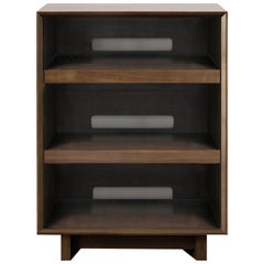 Aero Audio Media Rack Natural Walnut - In Stock